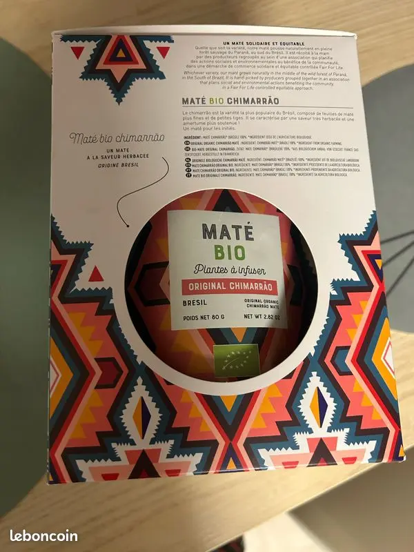 Coffret 3 Matés avec sa calebasse  - Terre d'Oc