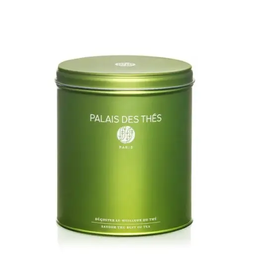 [V424] Boite Métal Verte 100gr - Palais des thés